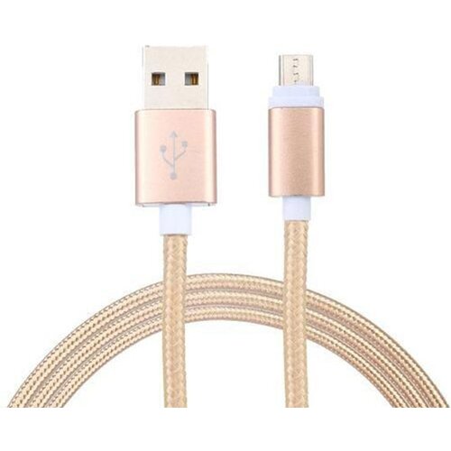 Alpha Star USB 2.0 na Micro USB kabl 2 m, zlatni Slike