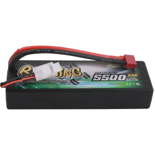 Gens ace lipo akumulatorski paket za modele 7.4 V 5500 mAh &Scaron;tevilo celic: 2 50 C &scaron;katlasto trdo ohi&scaron;je T-priključni sistem, (20438573) Cene