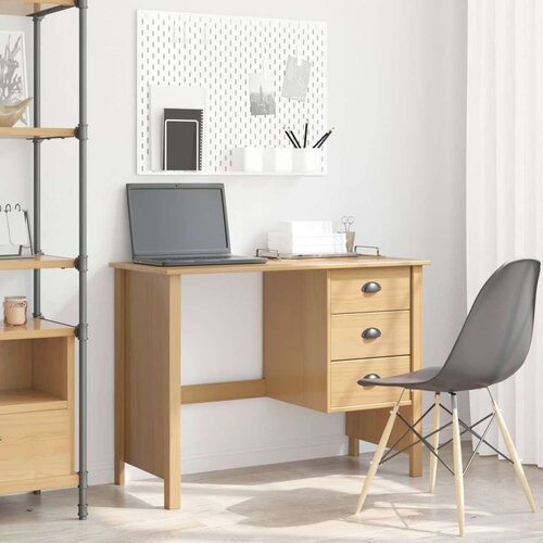  Stol s ladicama s ladicama Medeno smeđa 100 x 45 x 74 cm - boja meda Cijene