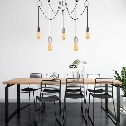 Opviq Sırın - 6841 BlackNickel Chandelier Slike