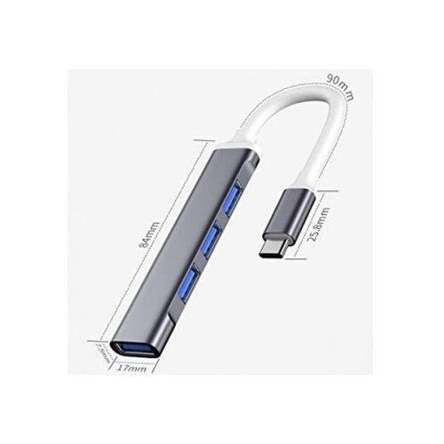 E-green USB 3.1 tip C - HUB 4port USB 3.0 crni Cene