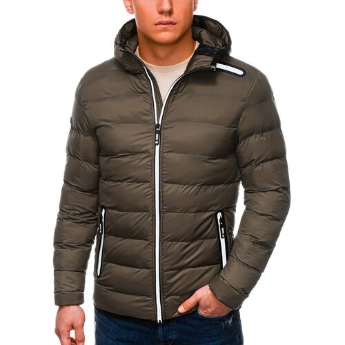 Ombre Clothing Men's winter quilted jacket C451 Slike