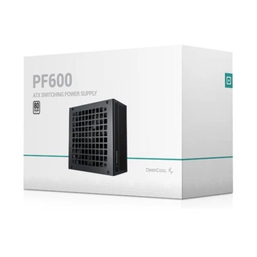 DeepCool PF600 Napajanje 80PLUS 600W 1x 20+4pin, 2x 4pin, 2x PCI-E(6+2)x2, 1x EPS 8pin(4+4), 120mm Slike
