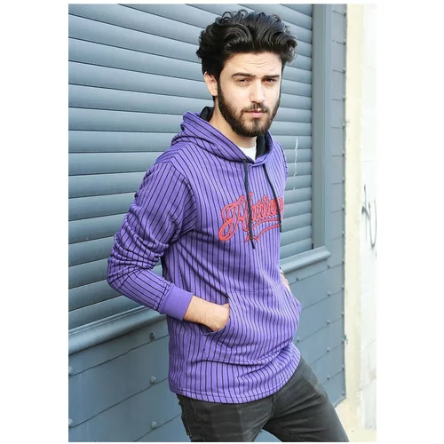 Madmext Sweatshirt - Purple - Regular fit