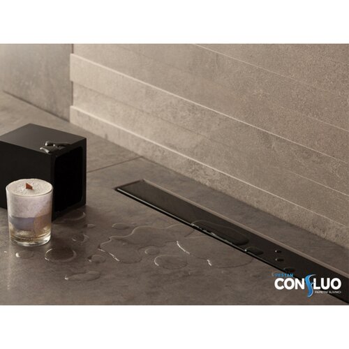 Peštan conf Frameless line 550 crno staklo Cene