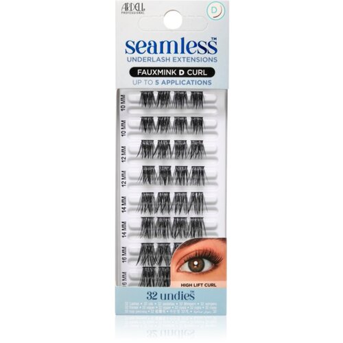 Ardell Seamless Refill Light Modern FauxMink &amp;scaron;opaste lepilne trepalnice brez vozlička D Curl 32 kos Slike