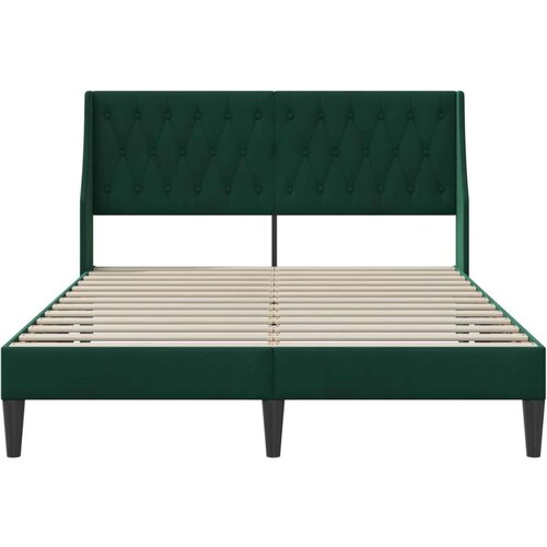  Okvir za krevet Tamnozelena 160 x 200 cm Bar&amp;scaron;un - Tamnozelena 160 x 200 cm Slike