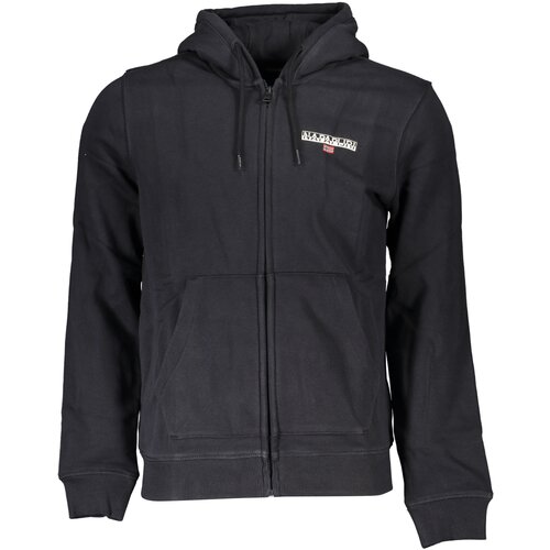 Napapijri MEN&amp;amp;#39;S BLACK ZIP SWEATSHIRT Slike