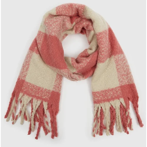 GAP Checkered Scarf with Fringe - Women