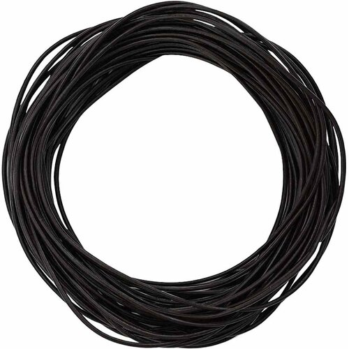  Kožni konop Tamno smeđa &amp;Oslash;1 mm x 10 m Koža Slike