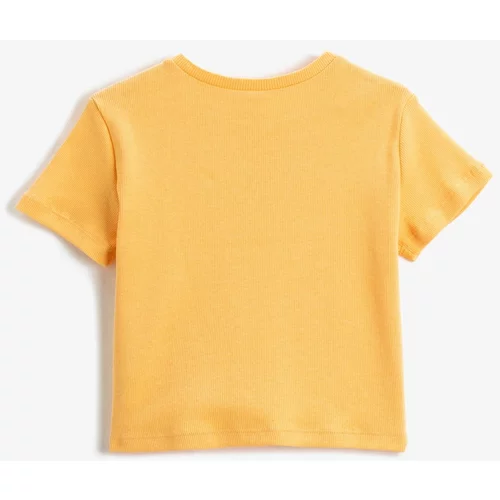 Koton Girl's Orange T-Shirt