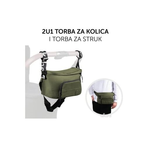 Hauck torba za kolica 2u1, olive ( A083272 ) Slike
