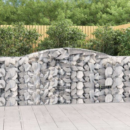  Obokane gabion košare 25 kosi 400x50x100/120cm pocinkano železo Cene