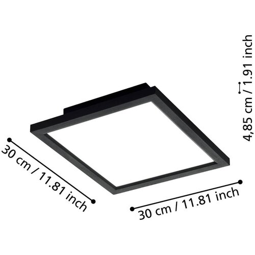 Eglo LED pametna stropna svetilka 15 W SALOBRENA-Z – Cene