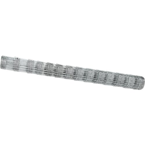 VidaXL Poljska Ograda 1.4x25 m Galvanizirani čelik Slike
