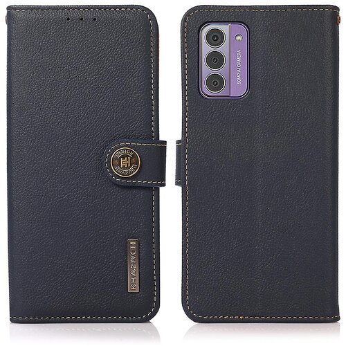 INORCO Stojalo za telefonsko torbico z blokiranjem RFID za Nokio G42, ovitek za telefon iz pravega kravjega usnja za zaščito pred padci, (22035865) Cene
