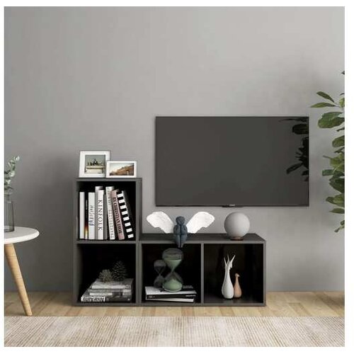 ormarići 2 kom visoki sjaj sivi 72 x 35 x 36 5 cm od iverice Cijene