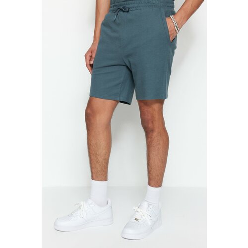 Trendyol Shorts - Blue - Normal Waist Slike