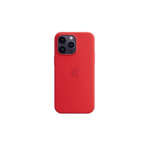 Apple 14 Pro Max Silicone Case with MagSafe – (PRODUCT)RED