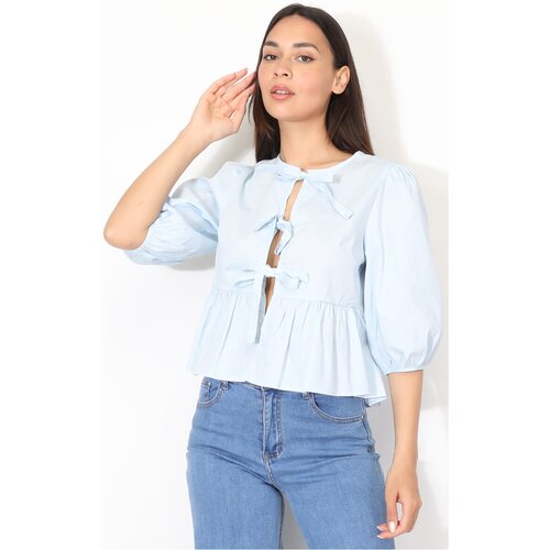 La Modeuse Srajce & Bluze 71361_P167760 Modra Cene