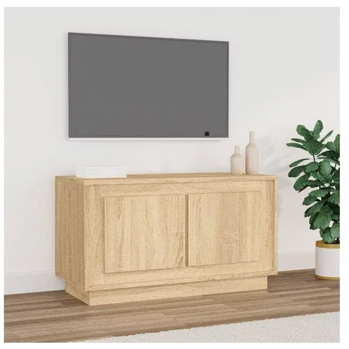  TV omarica sonoma hrast 80x35x45 cm inženirski les