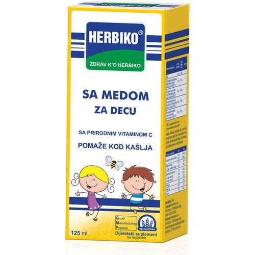 Abela pharm herbiko sirup za decu sa medom 125 ml Cene