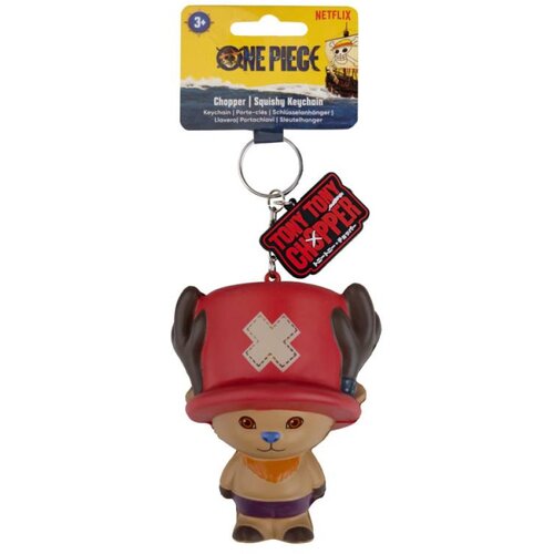 Cinereplicas Privezak One Piece Netflix - Tony Tony Chopper Squishy Slike