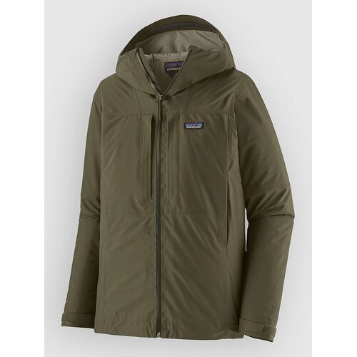 Patagonia Insulated Boulder Fork Rain Jakna basin green Slike