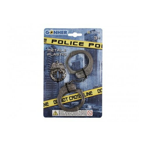 Gonher igračka za decu policijske lisice ( GN32401 ) GN32401 Slike