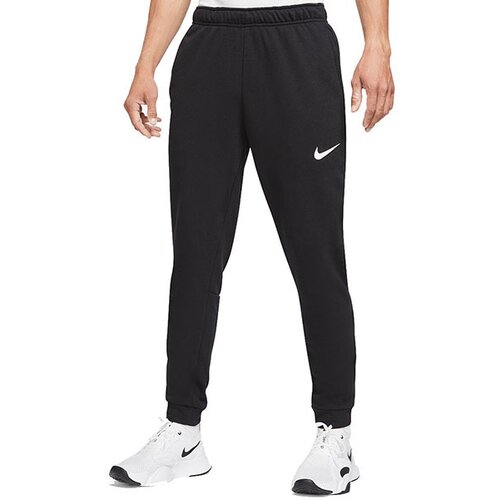 Nike Spodnji deli trenirke DF PNT TAPER FL Črna Slike