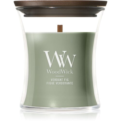WoodWick Verdant Fig di&scaron;eča sveča z lesenim stenjem 85 g Cene