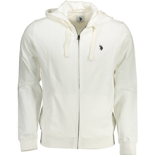 U.S. Polo Assn. US POLO SWEATSHIRT WITH ZIP WHITE MAN Slike