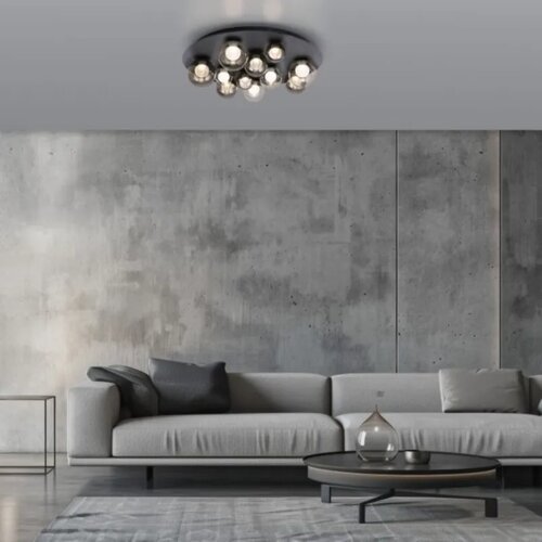  led plafonska svetiljka pure popup siva cct dimabilna paul neuhaus Cene