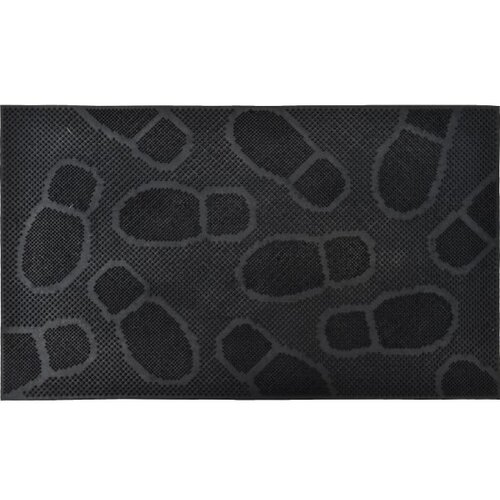 Luance Otirač za vrata picot 45x75cm gumeni crni Cene