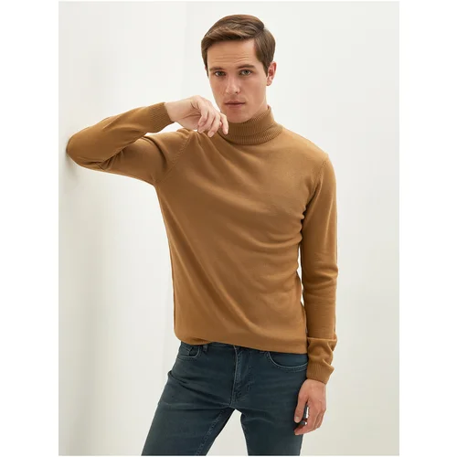 LC Waikiki Men's Turtleneck Long Sleeve Slim Knitwear Sweater