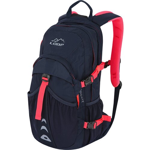 LOAP Cycling backpack TOPGATE Blue/Pink Slike
