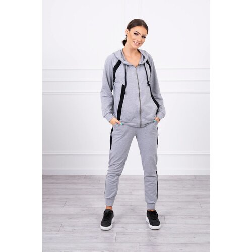 Kesi Sports set with grey stripes Cene