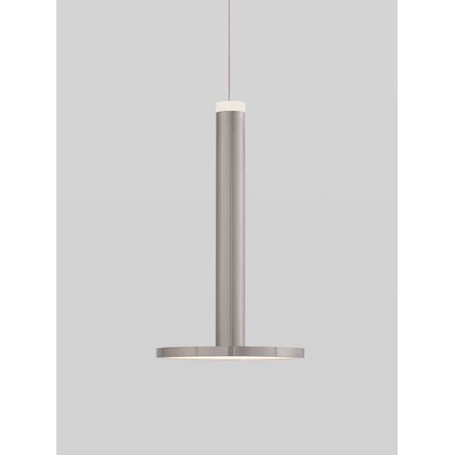 Nova Luce Kovinska LED viseča svetilka v mat srebrni barvi &amp;oslash; 15 cm Palencia &amp;ndash; Slike