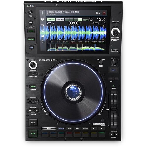 Denon DJ Media Player DJ SC6000, Crni, Profesionalni Slike