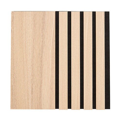 Atmosphera Set dekorativnih zidnih panela Colva Large, 30x30 cm, Braon-crni, 3 komada Cene