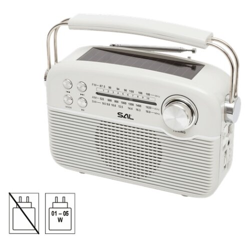 Radio prijemnik sa solarnim napajanjem, FM-AM-SW, Bluetooth - RPR9 Cijene
