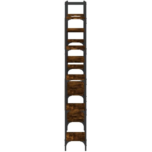 Police za knjige boja hrasta 155,5x24x166,5cm konstruirano drvo Slike