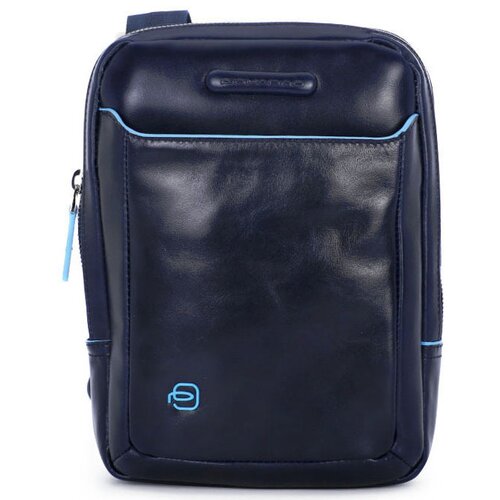 Piquadro TRACOLLA PELLE Plava Slike