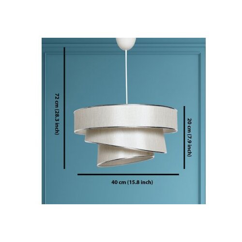 Opviq couper beige silver luster Slike
