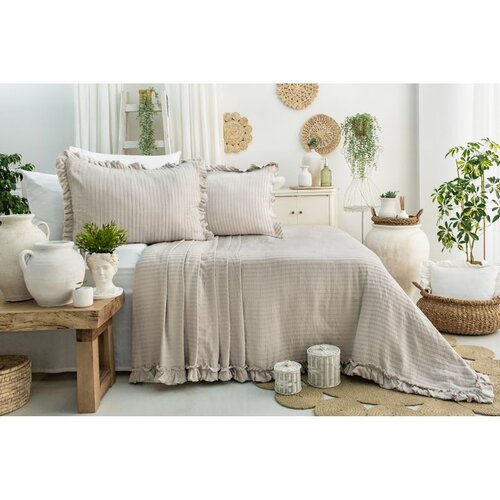  set posteljine Martha, 240x260 cm, krem Cene
