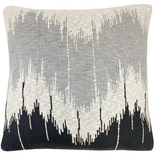 Malagoon Blazine Wave knitted cushion anthracite (NEW) Siva