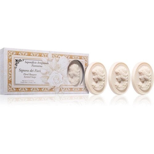 Saponificio Artigianale Fiorentino White Cameo Set set trdih mil 3x125 g Cene