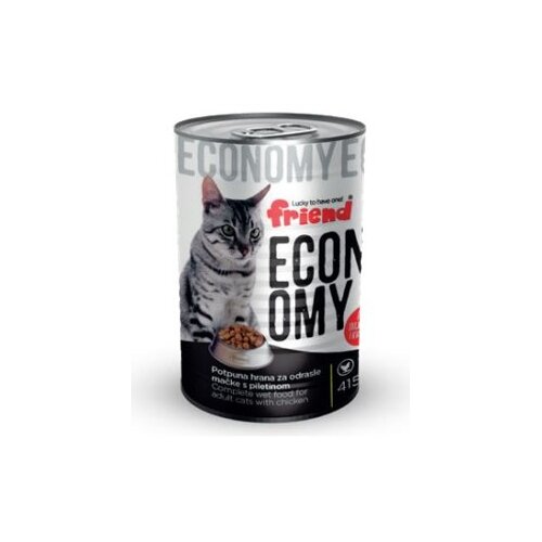 Friend Vlažna Hrana Za Mačke Economy, Piletina, 415 G Cijene
