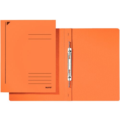 Leitz Spiralni registrator DIN A4, karton, oranžna, (21651075) Slike