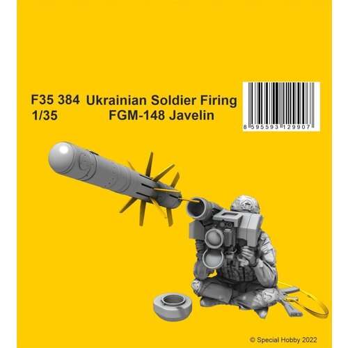 Special-Hobby Ukrainian Soldier Firing FGM-148 Javelin, (21287599) Cene